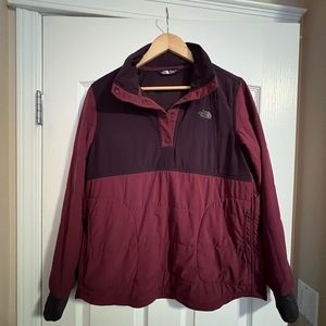 The North Face pull over Jacket